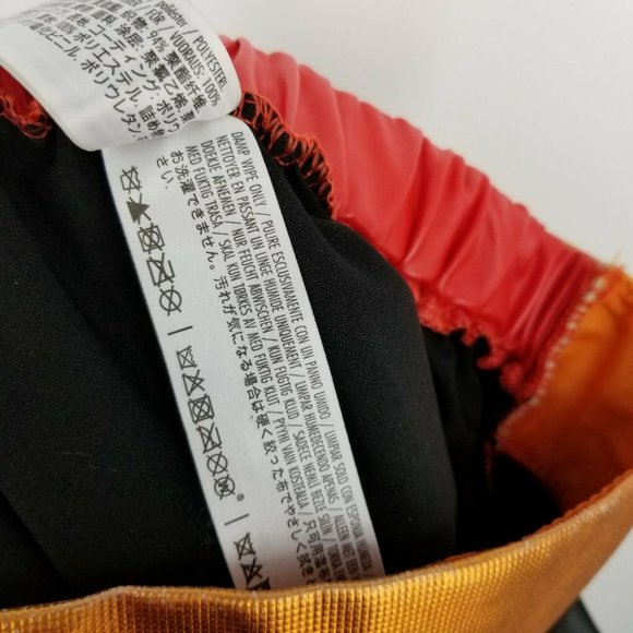 Disney Costumes Disney Store Unisex Kids Red Orange Incredibles Superhero Costume Size 56 Poshmark